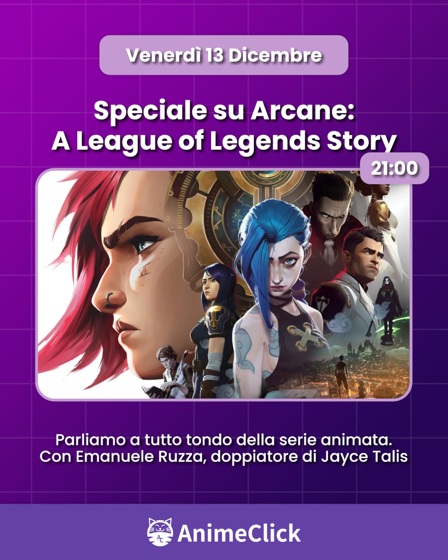 AnimeClick su Twitch: programma dal 9 al 15 dicembre AnimeClick su Twitch: programma dal 9 al 15 dicembre